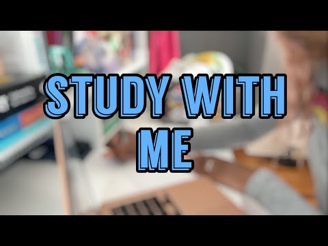 real-time study with me || vlogmas day eleven