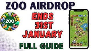 ZOO AIRDROP FULL GUIDE #zoo #zooairdrop