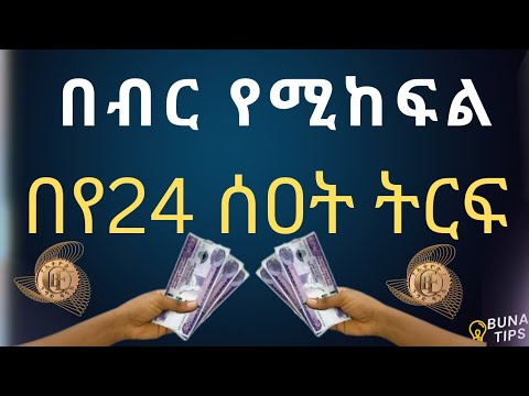 Make Money Online In Ethiopia | በባንኩ የሚከፍል ስራ