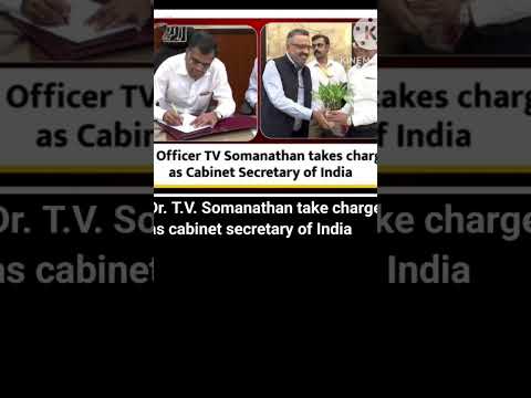 TV Somnathan  charges cabinet secretary #appointed #currentaffairs #sunitanayak24676