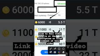 New Free Trx Earning App For Android & Iphones!