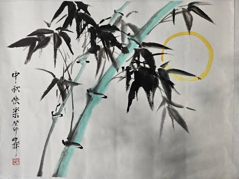 Live Demonstration: Mounting Chinese Ink Bamboo Paintings with Silicone Adhesive Film