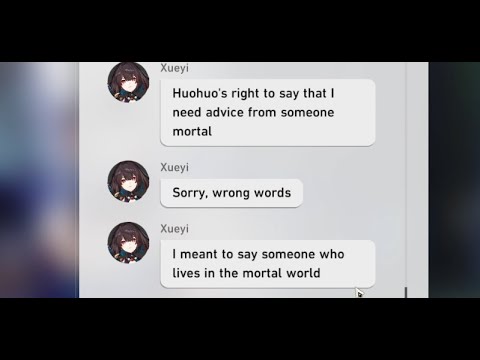 [Honkai  Star Rail] What did Xueyi mean by this?