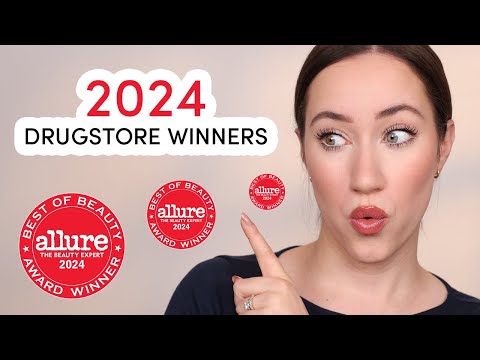 TRYING DRUGSTORE ALLURE WINNERS 2024!!!