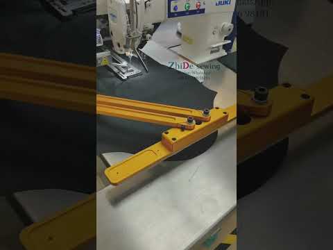 How to make the shirt beautiful in details? Tips: Automated Shirt Sleeve Placket Setter Machine