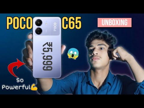 Poco C65 Unboxing Review | Best Phone Under 10000 😱 | @6,499