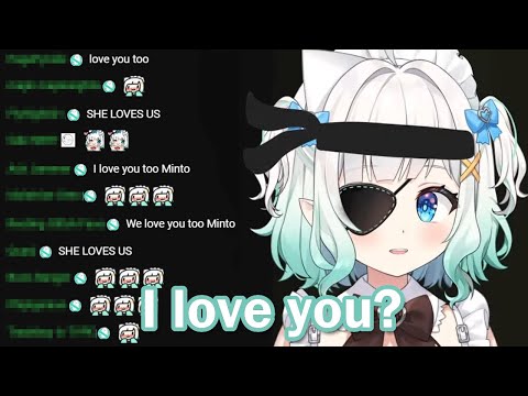 Mint confesses to chat 【Maid Mint Fantome】