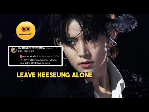 armies leave heeseung ALONE