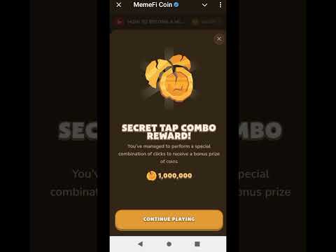 16th September memefi daily secret combo #memecoin #memecoin #memefi #miningcryptocurrency #viral