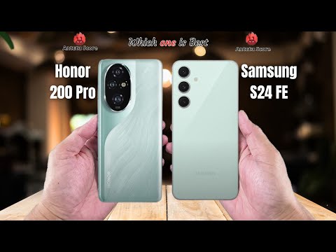 Honor 200 Pro vs Samsung S24 FE  Full comparison ⚡Which one is Best