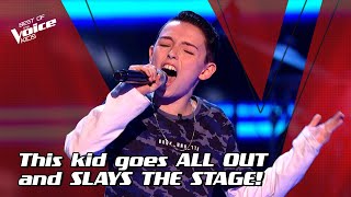 Ciaran sings 'Sax' by Fleur East | The Voice Stage #23