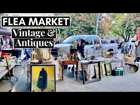 Vintage & Antique Flea Market || November 2020 - YouTube