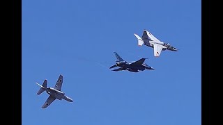 2024岐阜基地航空祭　予行  2024.11.11　第1部　F15　F2　T4×2