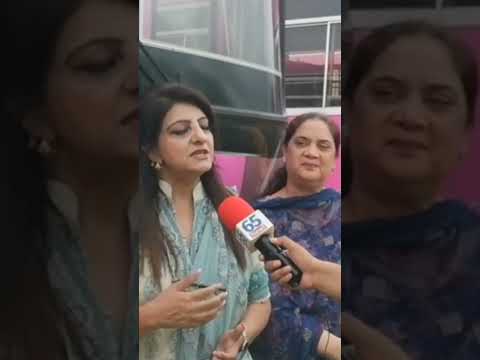 Pink Bus Services in Islamabad #shorts #islamabad #ytshorts #bus #pinkbus