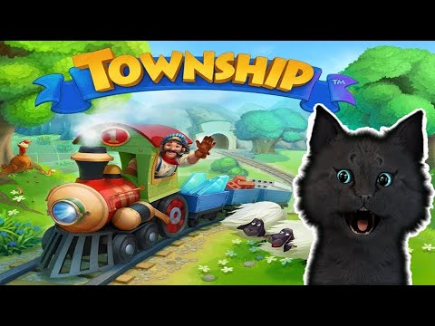 СТРОИМ СВОЙ ГОРОД Township С ГОВОРЯЩИМ СУПЕР КОТОМ  ИГРА для ДЕТЕЙ  Super Cat  Развивающие игры #158