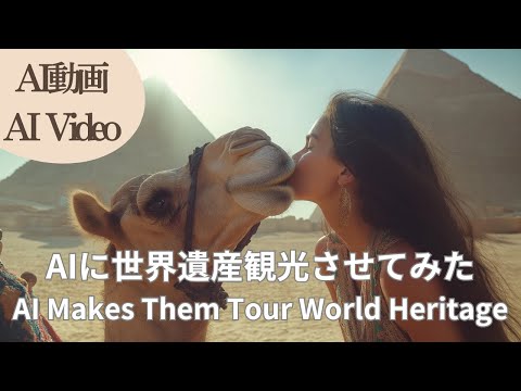 AI Tours World Heritage Sites in Hilarious Ways!? Mt. Fuji, the Statue of Liberty, and the Pyramids!