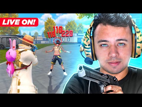 🟢RUMO AO DESAFIANTE😤REACT E SALINHA - FISHER AO VIVO FREEFIRE