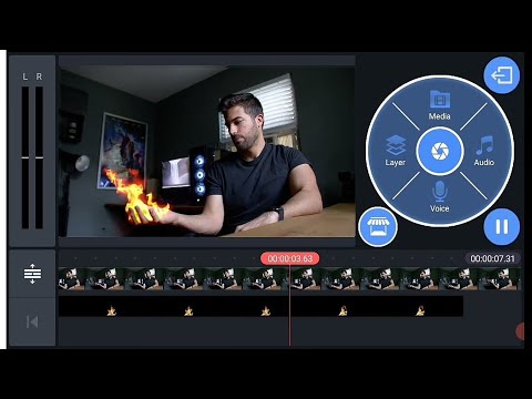 FIRE IN HAND EFFECTS┇KINEMASTER TUTORIAL