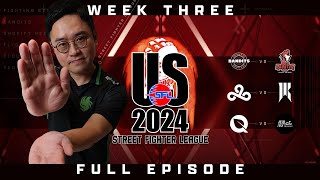 Week 3 - Street Fighter League Pro-US - Bandits v. RR, Cloud9 v. Shopify Rebellion, FlyQuest v. FS