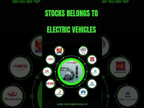 Stocks Belongs to Electric Vehicles #evstocks #stockmarket #amararaja #exide #tata #hindalco #hero