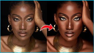 The Frequency separation Method: Full Photo Retouching tutorial In Photoshop