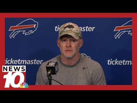 Bills coach speaks about upcoming matchup against the Patriots