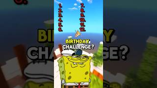 Ultimate Birthday Challenge #shorts #birthday #elimination