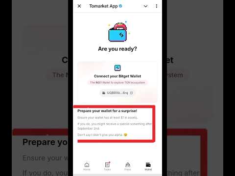tomarket airdrop biggest update | tomarket airdrop Wallet connect | price Prediction 🔥🔥 #airdrop
