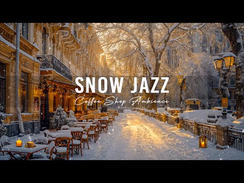 Charismatic Piano Jazz ☕ Beautiful Winter Scenery ❄️ Coffee Jazz Music for a Positive Mood