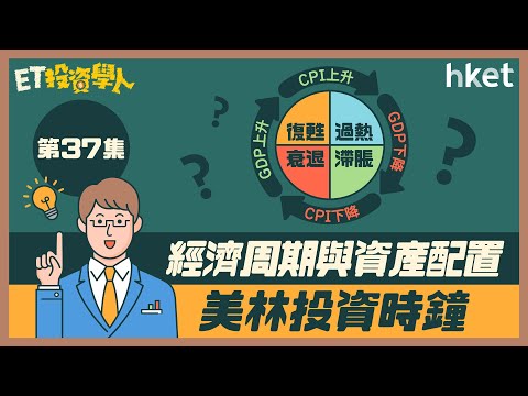 ET投資學人｜第37集：經濟周期與資產配置 - 「美林投資時鐘」