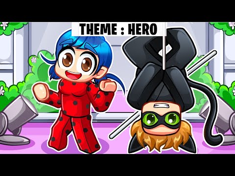 We win as the BEST SUPERHERO in Roblox DRESS to IMPRESS..