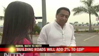 Kamal Nath aims to build 20 km of roads per day