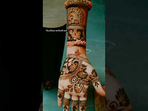 Mehndi design#youtubeshorts#bridalmehndi#dulhanmehndi#mehndidesign#mehndi#viralshort #Siyara