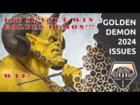 Did skynet win golden demon 2024?! | Warhammer Miniature Painting Wargaming