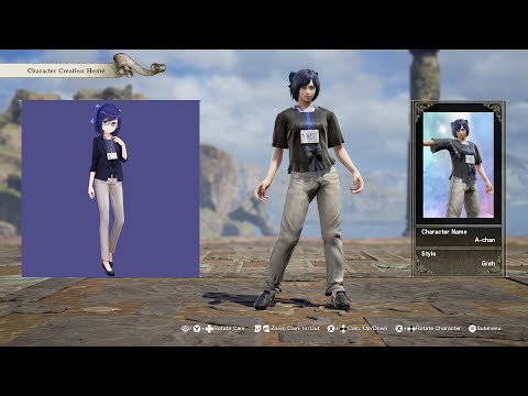 SoulCalibur 6; A-chan, Hololive custom character video guide by Zeno XC