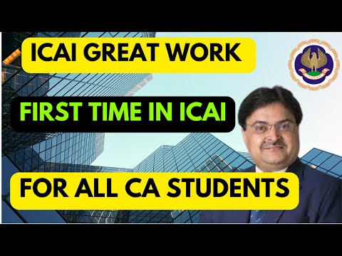 |ICAI Great Work First Time For All CA Students| Thank You ICAI Indeed|