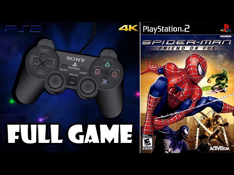 Spider-Man: Friend or Foe (PS2) - Full Game Walkthrough / Longplay [4K 60ᶠᵖˢ UHD]