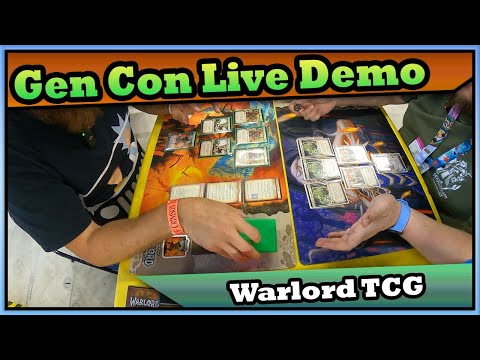 I learn Warlord TCG at Gencon