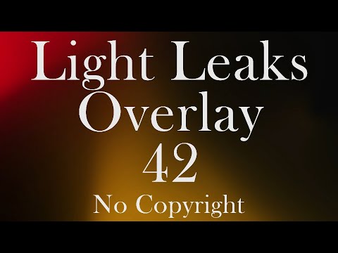 Cinematic Light Leak Overlays | Light Leaks | Full HD | 1920 X 1080 | Stock Video  | LL42