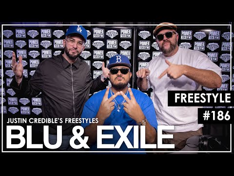 Blu & Exile Drop Bars Over 6 Classic Hip-Hop Beats | Justin Credible Freestyle #186