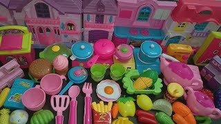 Unboxing hello kitty sanrio kitchen set 🎁 with unboxing hello kitty miniature toys 🥳