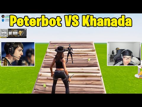 Peterbot VS Khanada 1v1 Buildfights