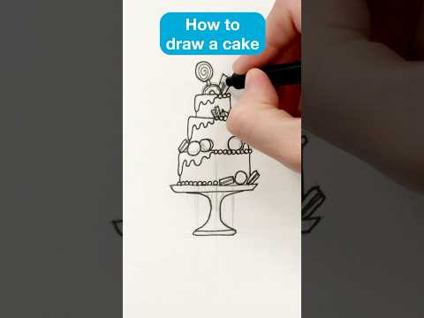 How to Draw CAKES! (Easy) #art