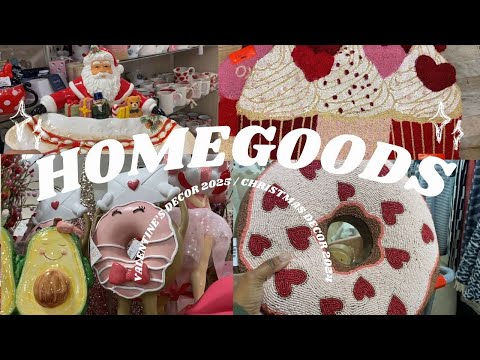 HOMEGOODS VALENTINE'S DECOR 2025 | HOME DECOR | HOMEGOODS SHOP WITH ME 2024