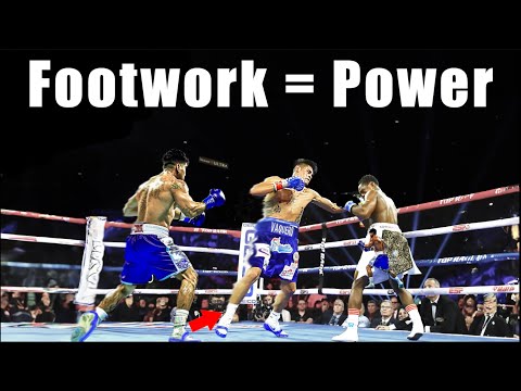 Learn To Use FOOTWORK for Punching POWER - Navarrete Boxing Breakdown