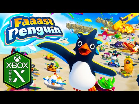 Faaast Penguin Xbox Series X Gameplay [Free to Play]