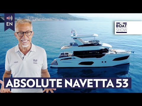 [ENG] ABSOLUTE NAVETTA 53 - Motor Yacht Review - The Boat Show