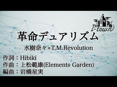 革命デュアリズム　水樹奈々×T.M.Revolution【カラオケ】【ガイドメロなし】上級者向け本格伴奏カラオケ