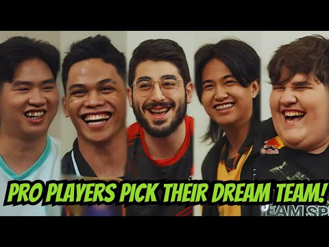 MLBB Pro Players Team Up Each Other To Pick Their Dream Team!