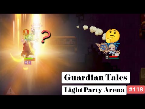 【ガーディアンテイルズ ガデテル /Guardian Tales Arena】光パーティでアリーナ！#118【Lapice、Future Princess、Eugene ラピス 未来姫 ユジン】